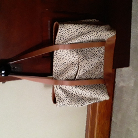 Universal Thread Handbags - Universal Thread Large Leather,leopard print bag.